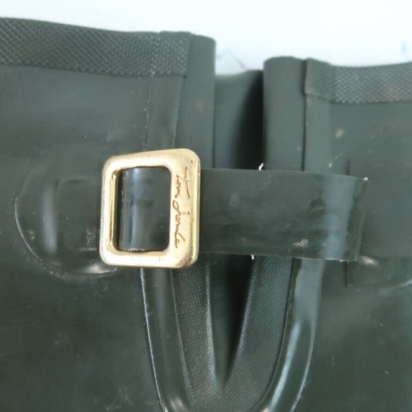 Tom Joules Green Wellie Adults UK Size 7 Wellington Boots Dog Walking Hiking - Picture 6 of 12
